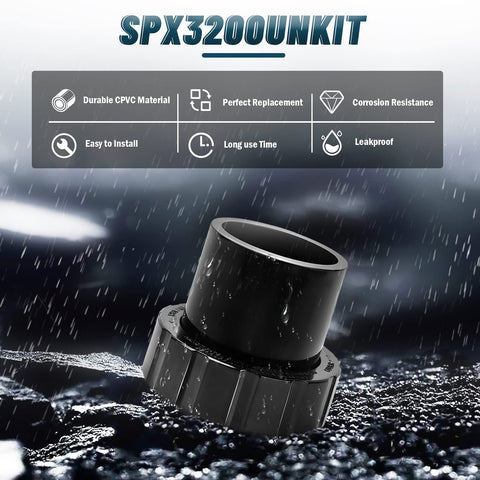 Adabuing SPX3200UNKIT kit contents laid out for clarity