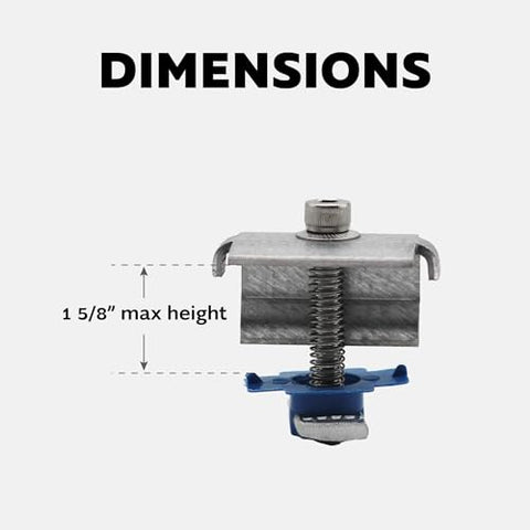 Adamax SPEC158 bolt and cone nut kit enabling one-handed installation.