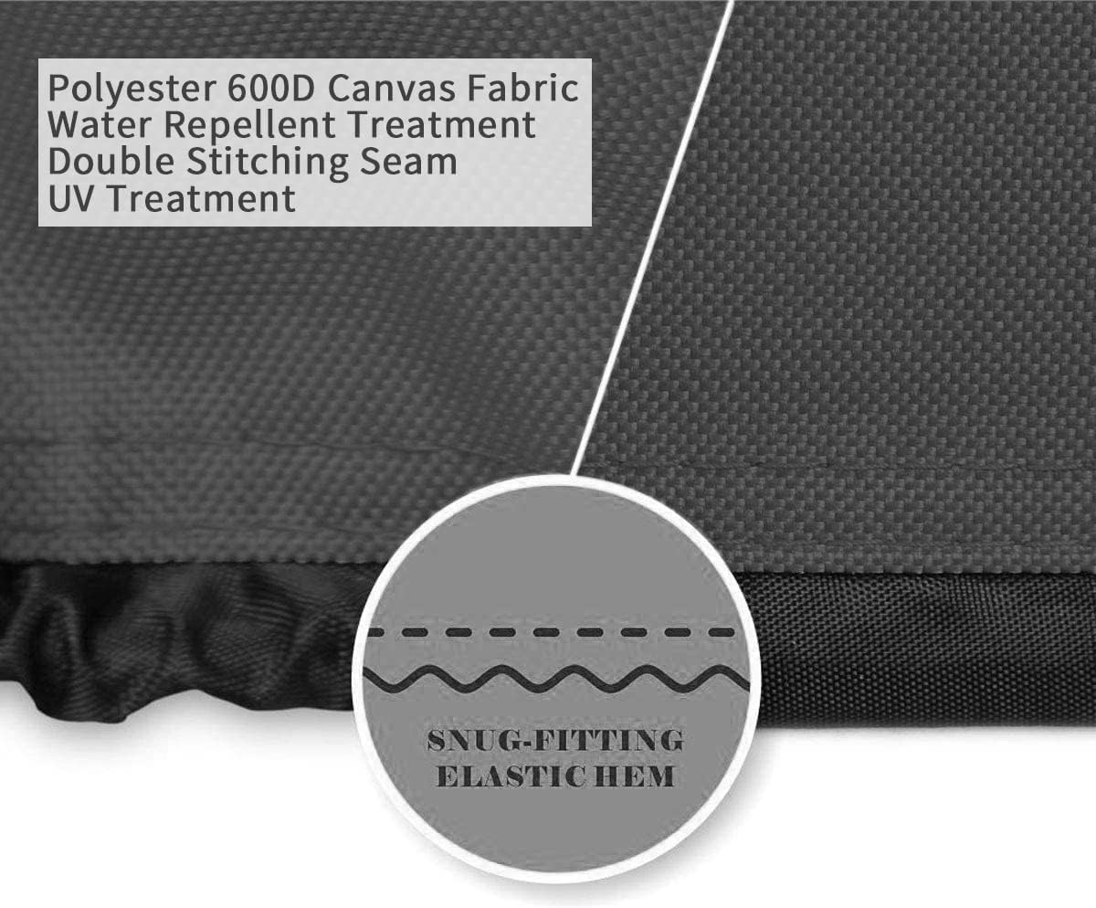 Adamoss generator cover double stitched seams increase durability for outdoor use.