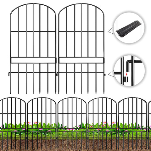 Adavin fence panel detail showing 25 inch height and 12 inch width for durable outdoor edging