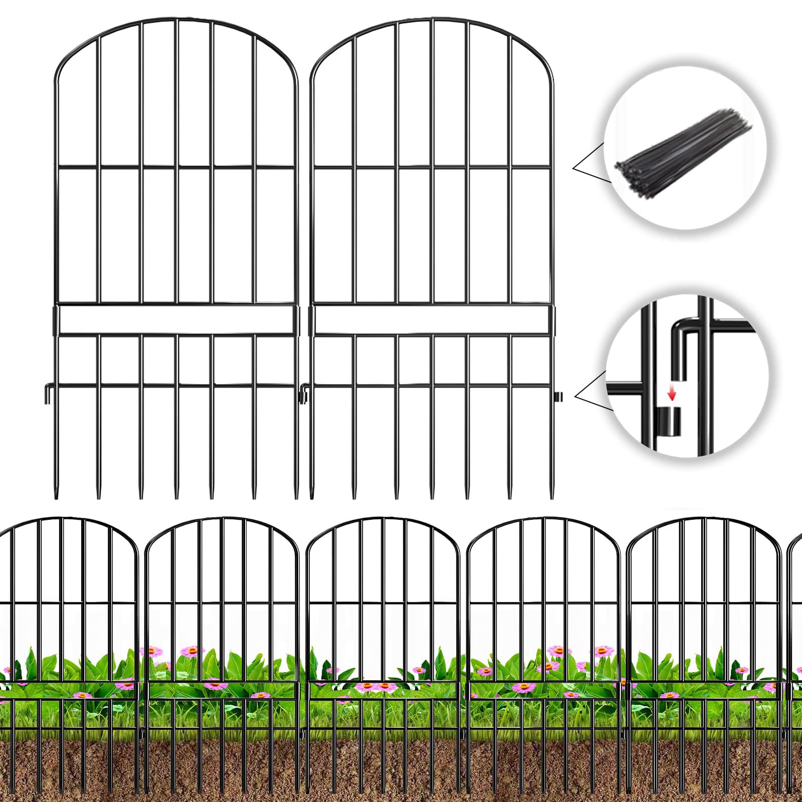 Adavin Animal Barrier Fence panel for garden edging and pet protection.