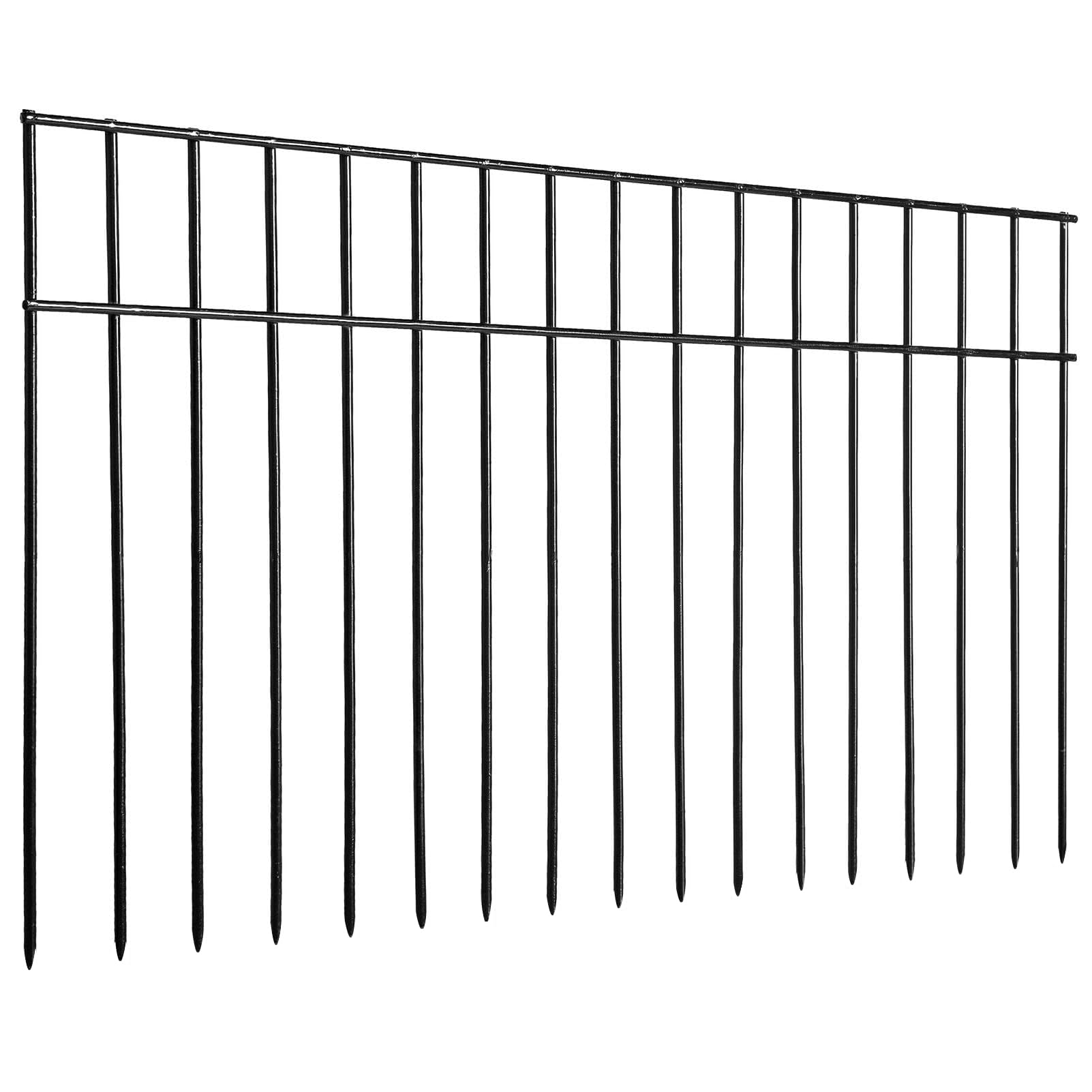 ADAVIN barrier fence 24x15 panel protects gardens from digging animals.