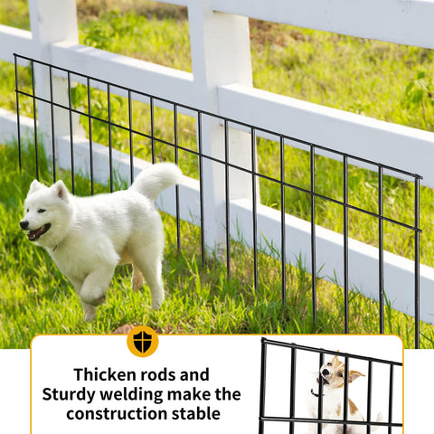 ADAVIN galvanized steel barrier offers sturdy outdoor protection.