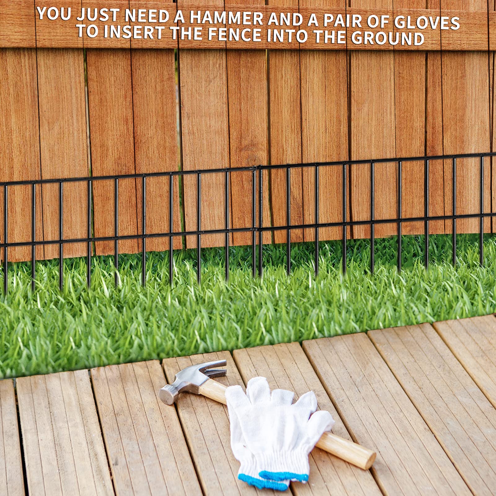 ADAVIN no-dig guardrail system integrates with existing fences safely.