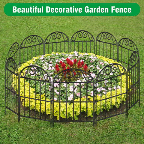 ADAVIN weather-durable fence withstands harsh outdoor conditions.