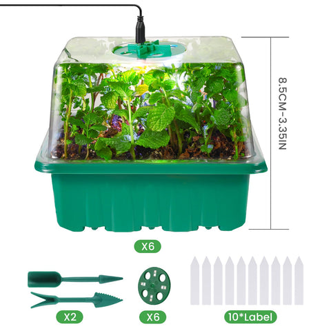 Adawook 72-cell germination kit ideal for starting seeds.
