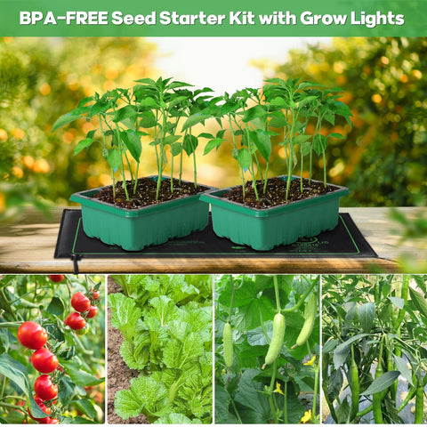Adawook complete germination system for herbs vegetables and berries.