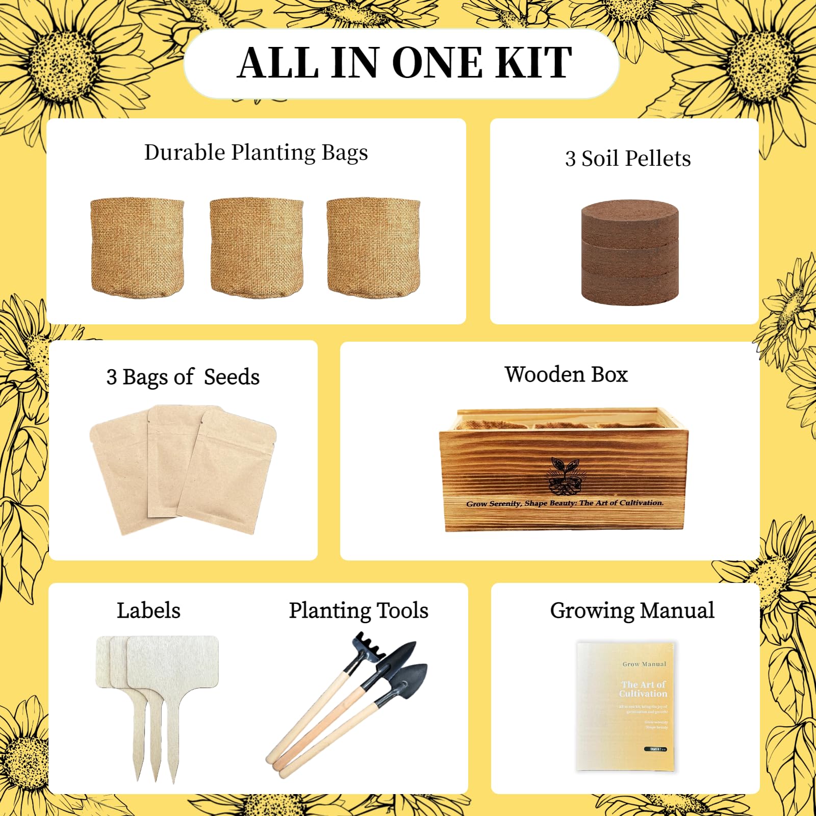Adawook flower growing kit, zinnias seeds, creates colorful blooms on a sunny windowsill.