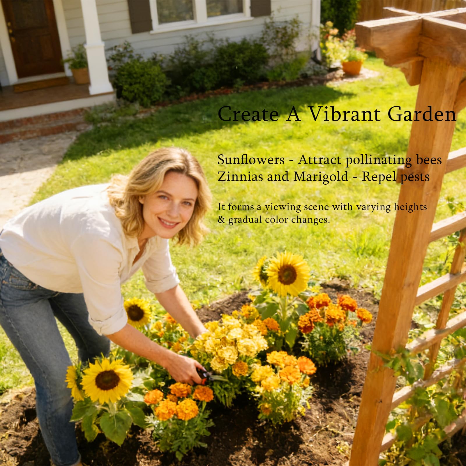 Adawook Flower Gift Pack for plant lovers, a thoughtful starter kit for beginners.