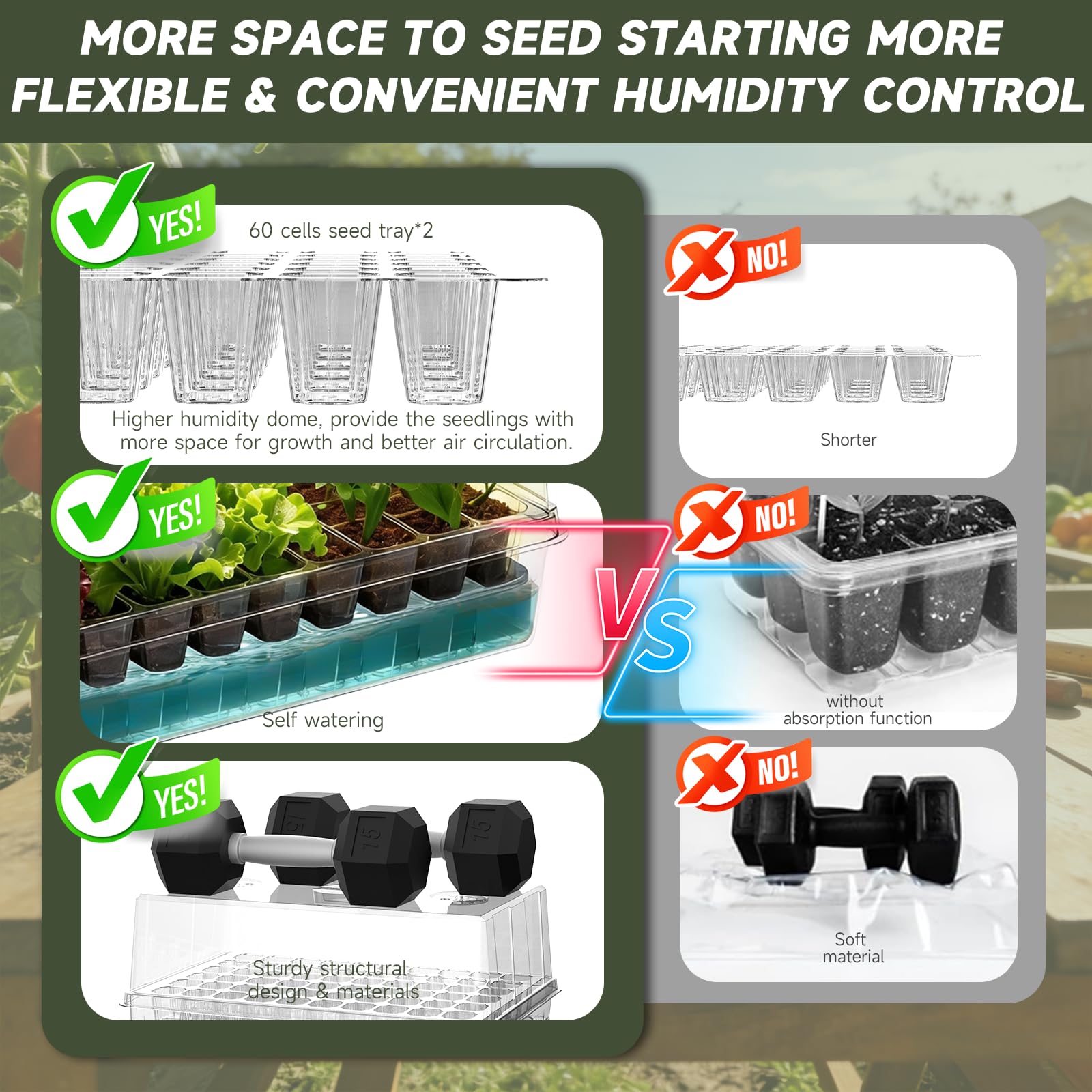 Adawook temperature and humidity meter helps track growing conditions