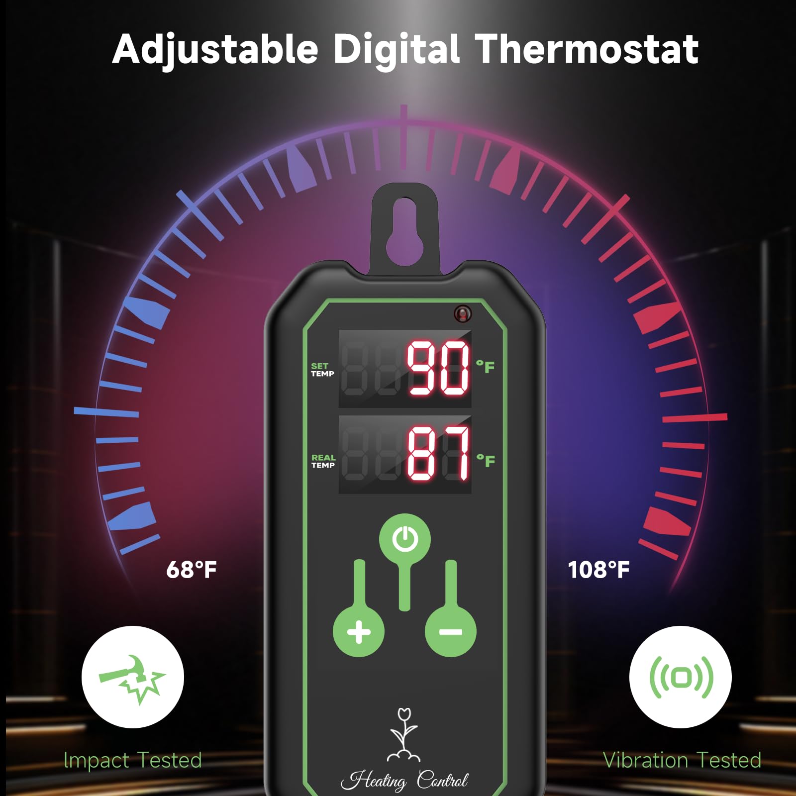 Adawook thermostat-controlled seed kit maintains precise warmth for reliable sprouting