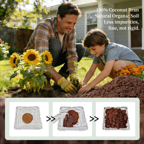 Adawook Windowsill Gardening Kit with bags and tools, simplifies container planting in small spaces.