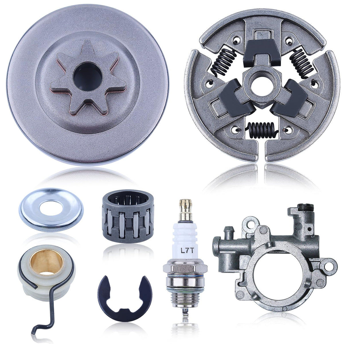 Adefol 38-7t sprocket clutch drum for smooth power transfer in Stihl chainsaws
