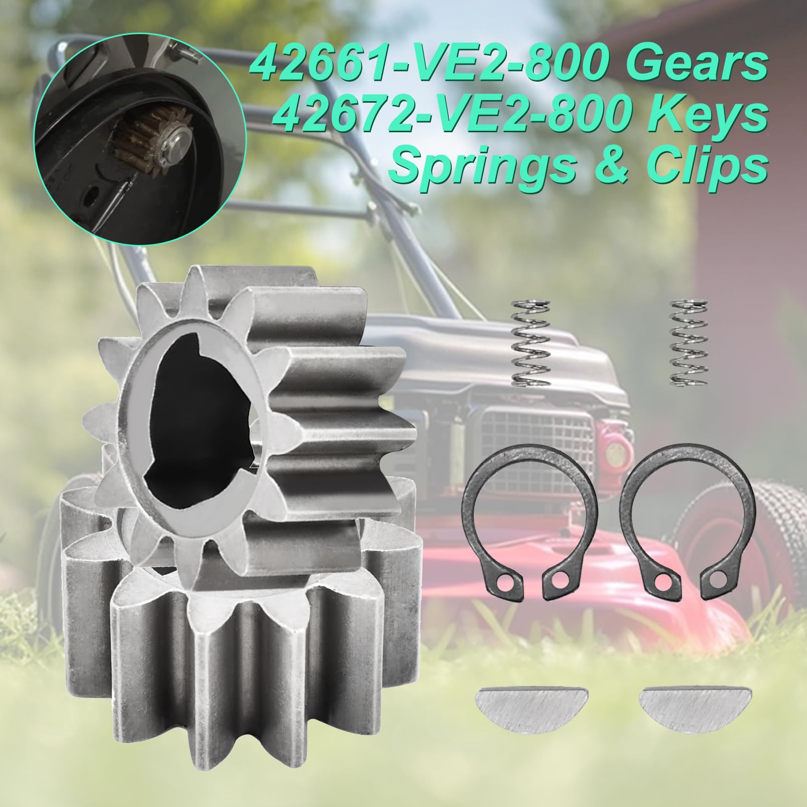 Adefol 90651-VE2-800 clip secures transmission components for lasting performance.
