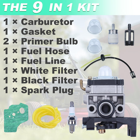 Adefol primer bulb for Honda GX35 carb kit enables easy starting and priming.