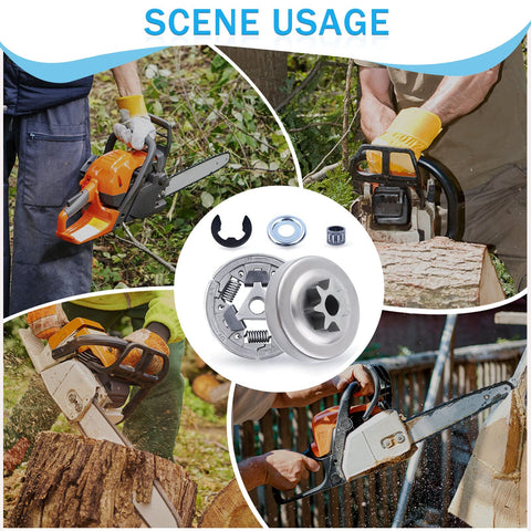 Adefol 5-piece clutch kit for Stihl MS311/MS391 simplifies maintenance.