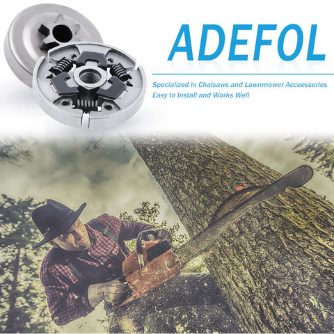 Adefol clutch image shows strong engagement for STIHL chainsaws