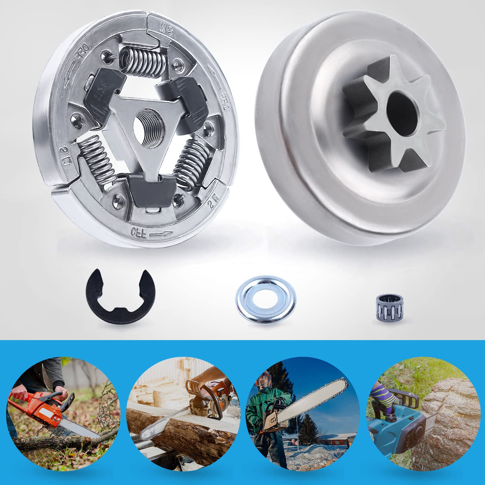 Adefol clutch washer for Stihl MS311/MS391 helps secure the clutch.