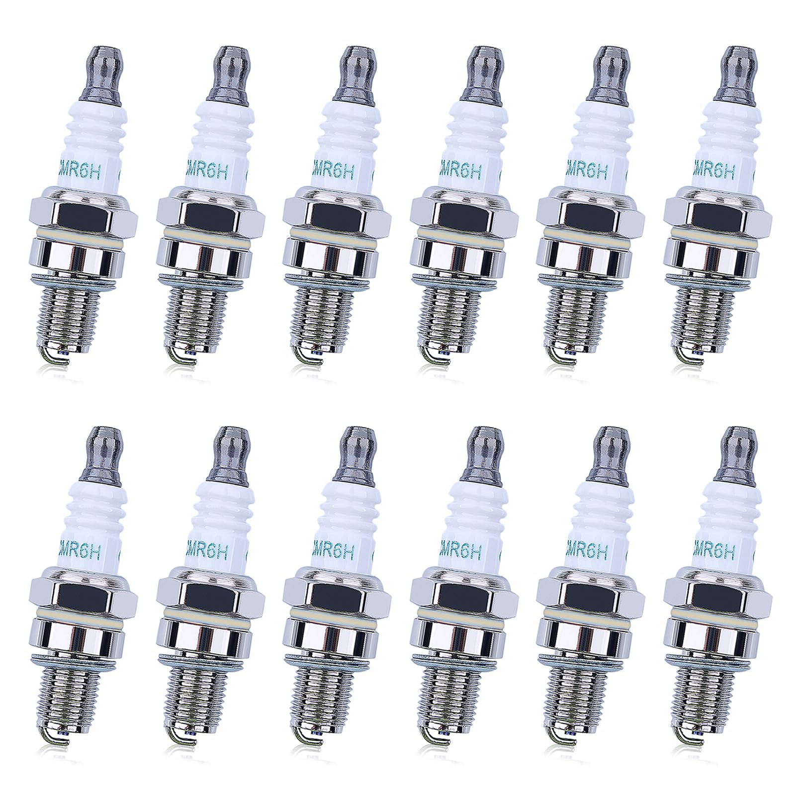 Adefol CMR6H spark plugs front view showing durable, install-ready design.