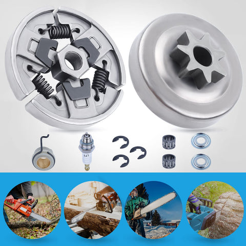 Adefol e-clip clutch securing components for dependable performance