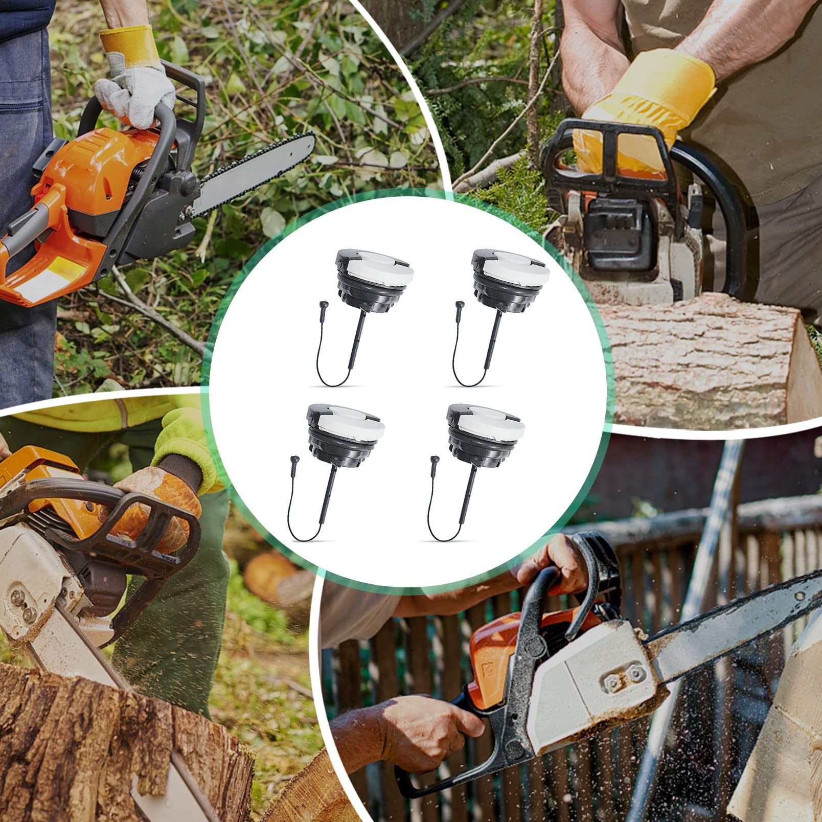 Adefol fuel cap for STIHL MS260; simple replacement and secure sealing.