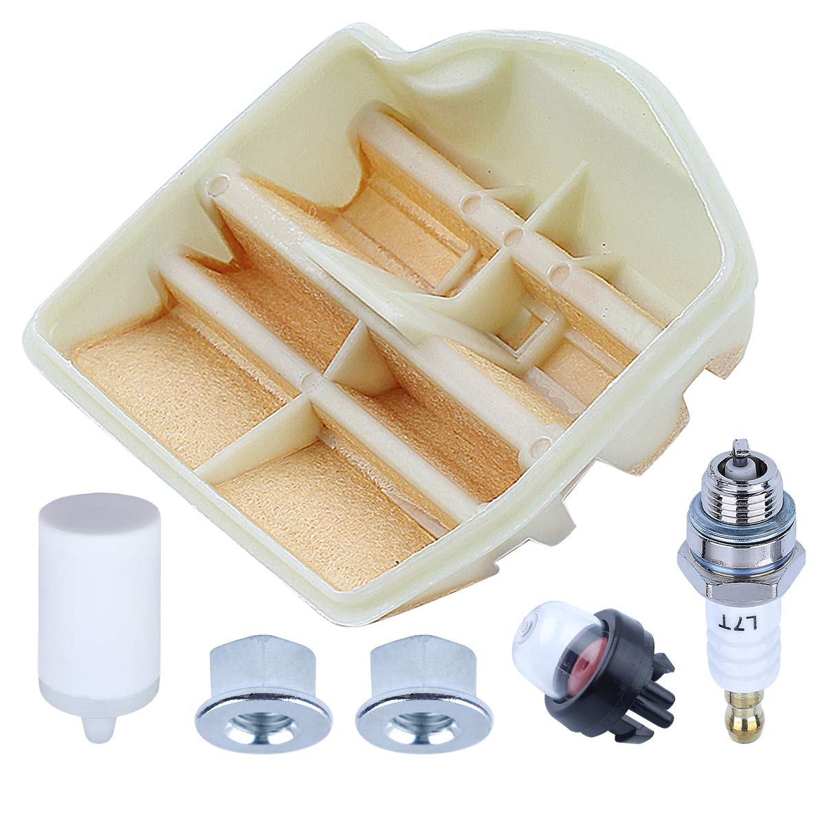 Adefol Husqvarna 450 Rancher kit in use with optimized air, fuel, and ignition components.