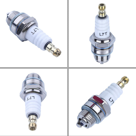 Adefol L7T spark plug in use on a Stihl MS170.