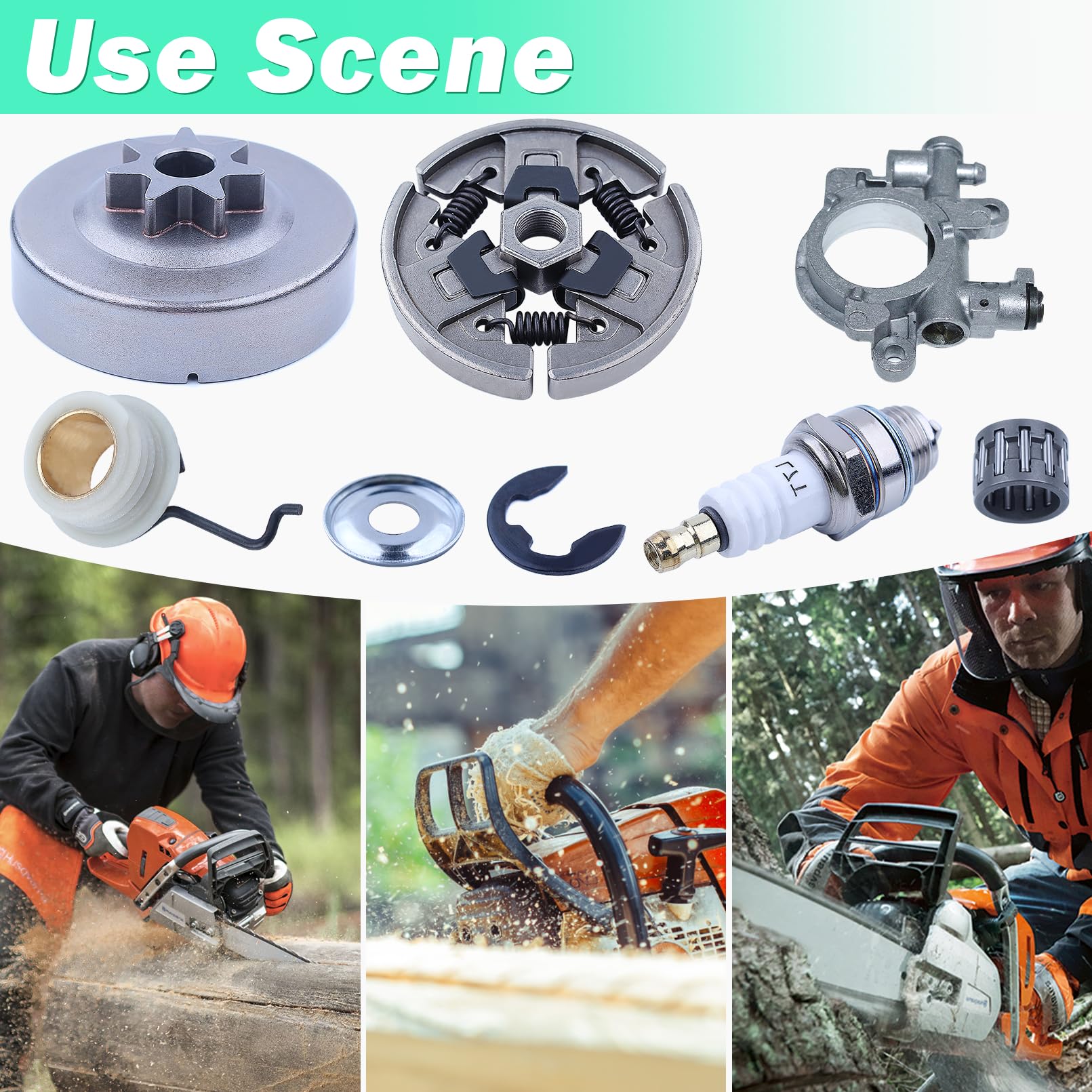 Adefol needle bearing enabling smooth rotation in the clutch drum