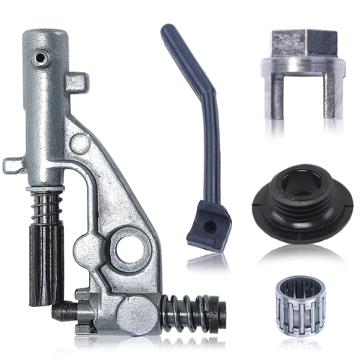 Adefol oil pump pressure line kit for Husqvarna 455 improves chain lubrication