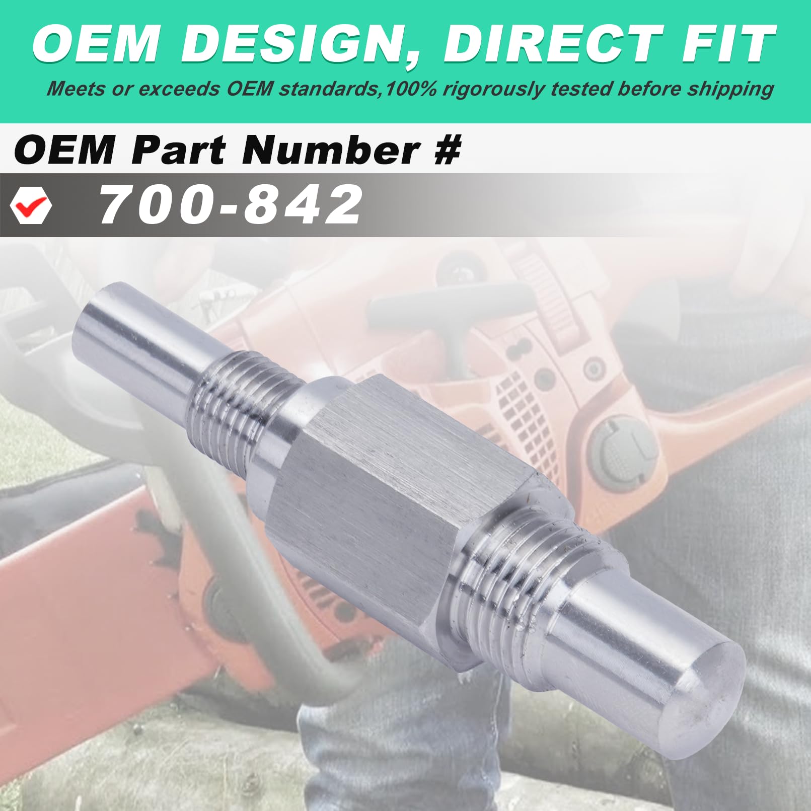 Adefol piston stop compatible with Stihl models for reliable piston positioning.