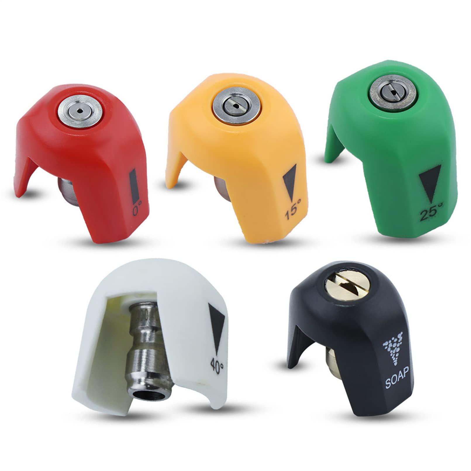 Adefol 0-degree quick-connect spray tip for SPX3000 delivers a precise jet for tight corners.