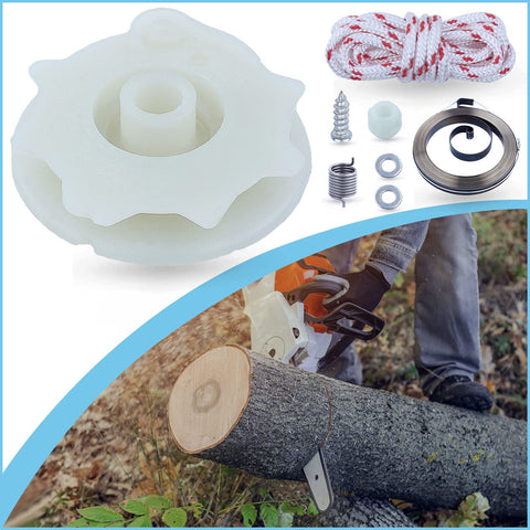 Adefol recoil spring with hub supports smooth recoil action.