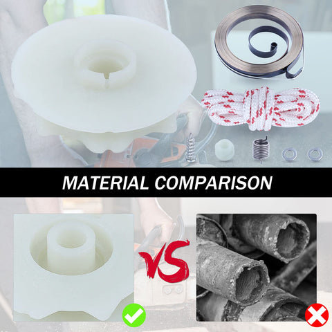 Adefol starter rope replacement for Poulan chainsaws.