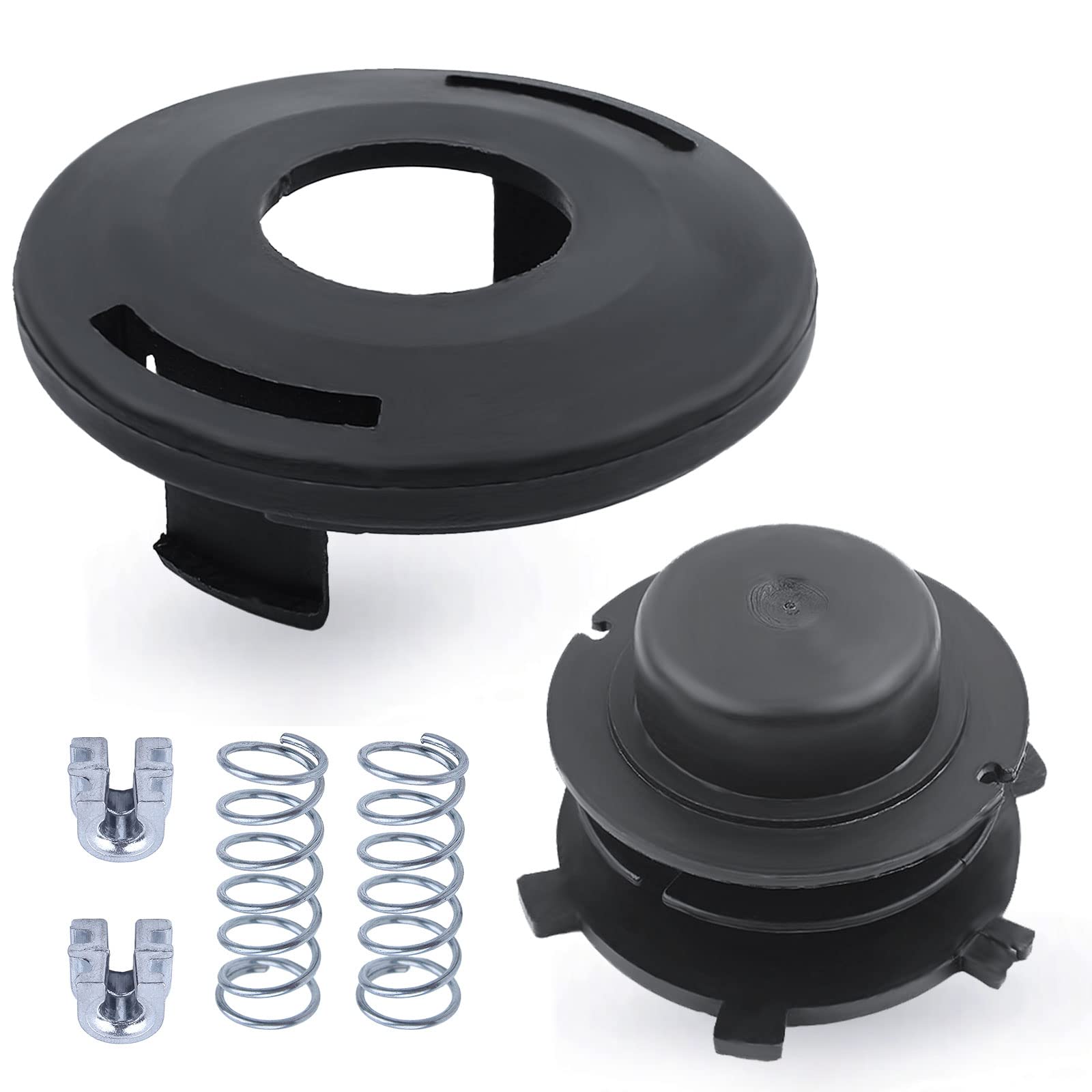 Adefol 25-2 trimmer head spool and cover for STIHL with smooth line feed