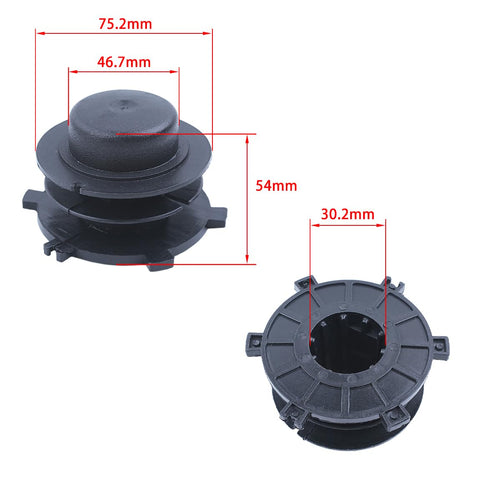 Adefol durable plastic trimmer head for tough trimming tasks
