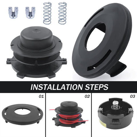 Adefol spring pack for 25-2 head ensuring quick reset