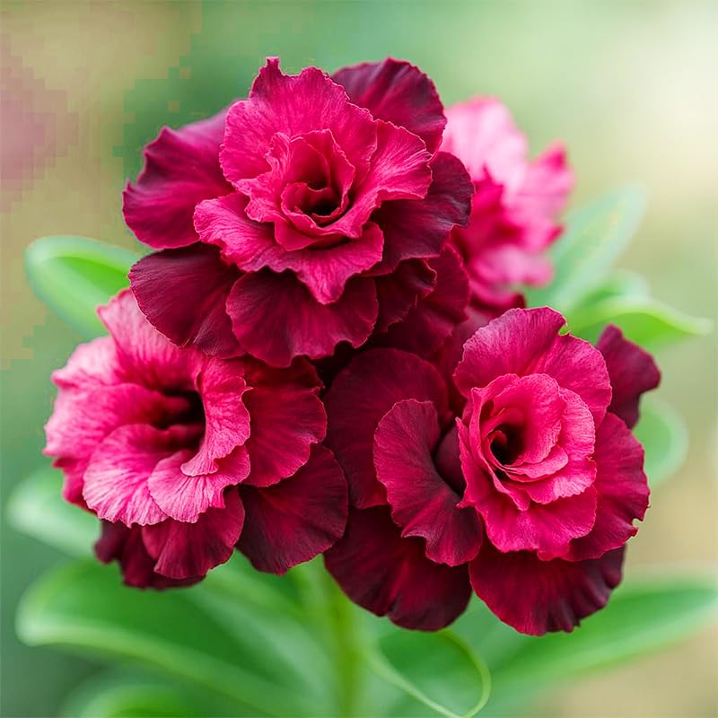 Adenium Obesum desert rose balcony container garden idea for small spaces