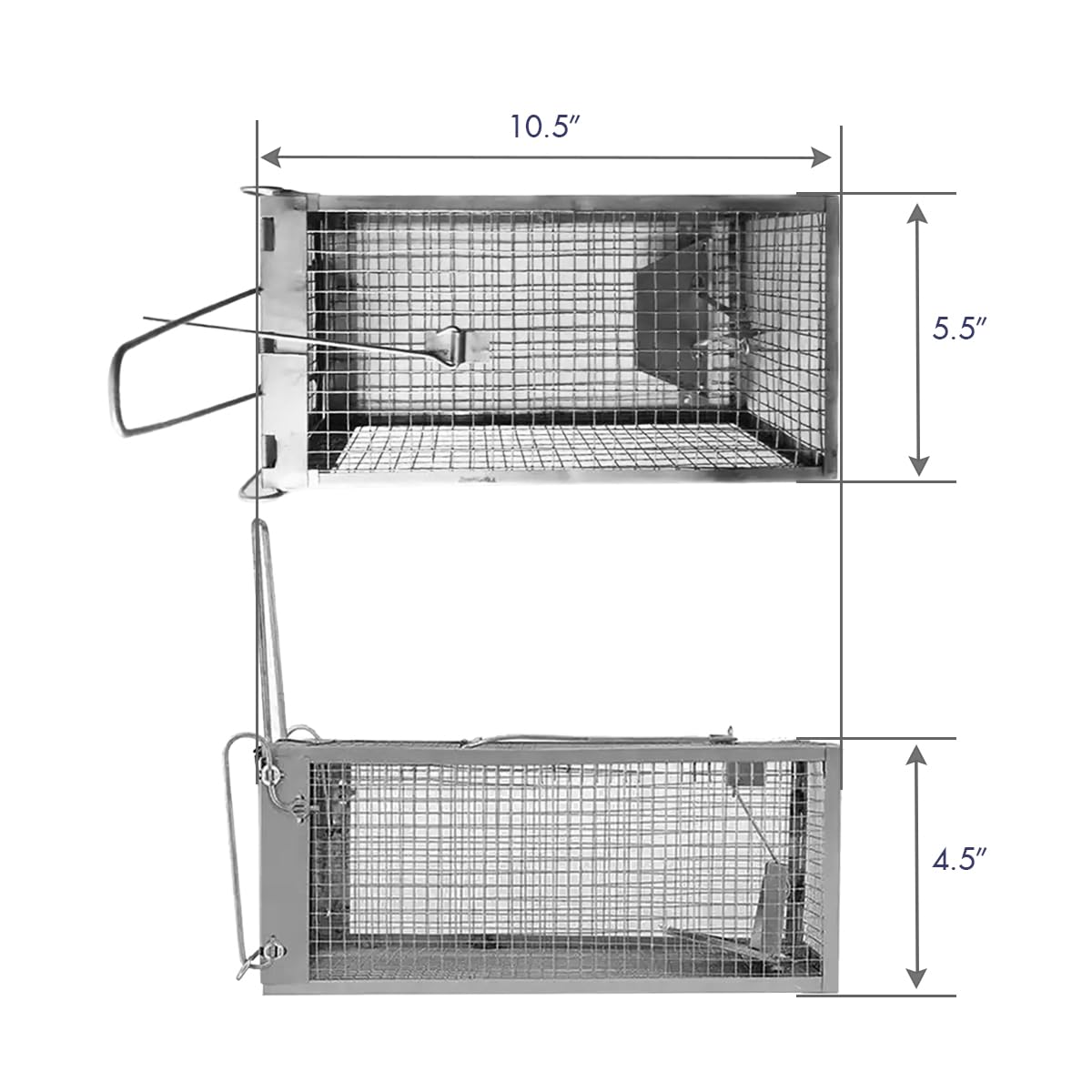 ADERFIA Chipmunk Trap 2 Pack humane live capture with quick release.