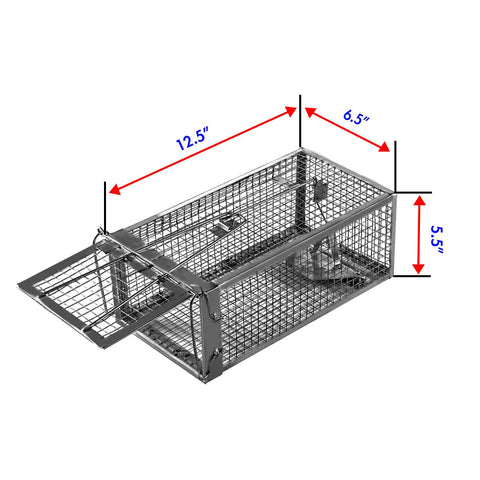 ADERFIA live-trap close-up showing smooth edges for animal safety.