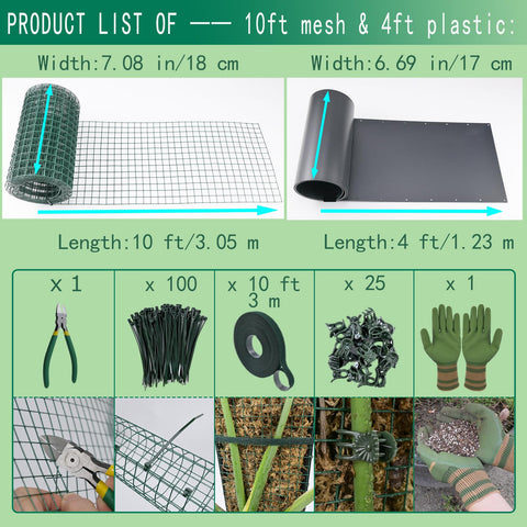 ADGYULB non-slip gardening gloves provide comfortable grip.