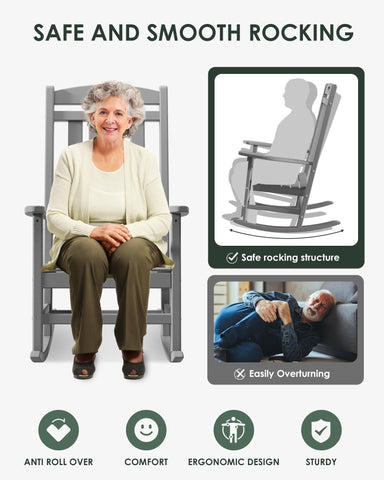 Adiromoti easy-assembly outdoor chair for quick gatherings