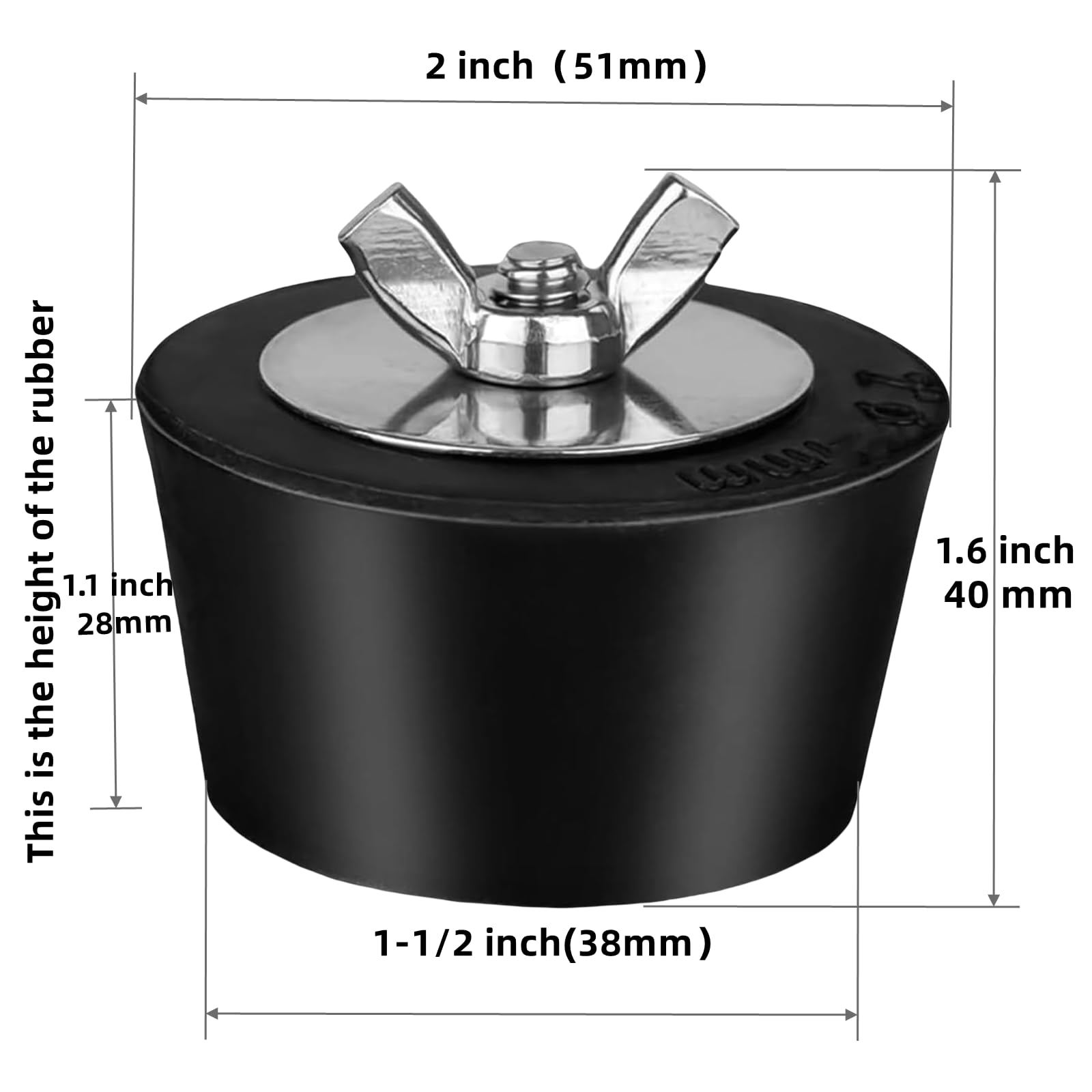 ADKUN pool winterizing plug screw detail for secure seal