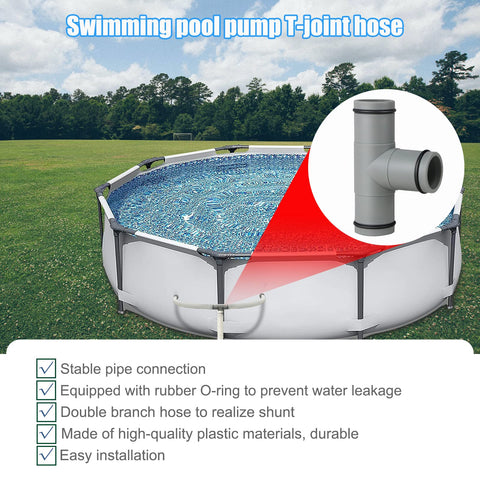 ADKUN compatible with Intex pools and standard 1-1/4 inch hoses