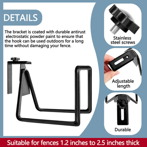 Adnee adjustable hose reel bracket supports different hose lengths with easy setup.