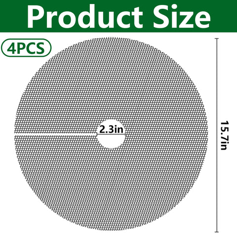 Adnee cuttable grid with a 2.3-inch center hole enables easy planter fitting.