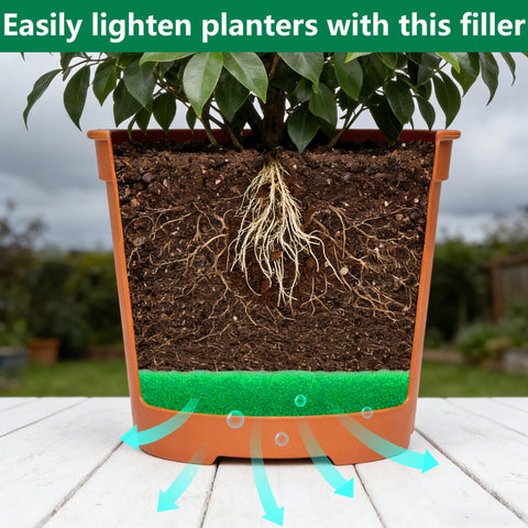 Adnee easy-install filler trims to fit any pot.