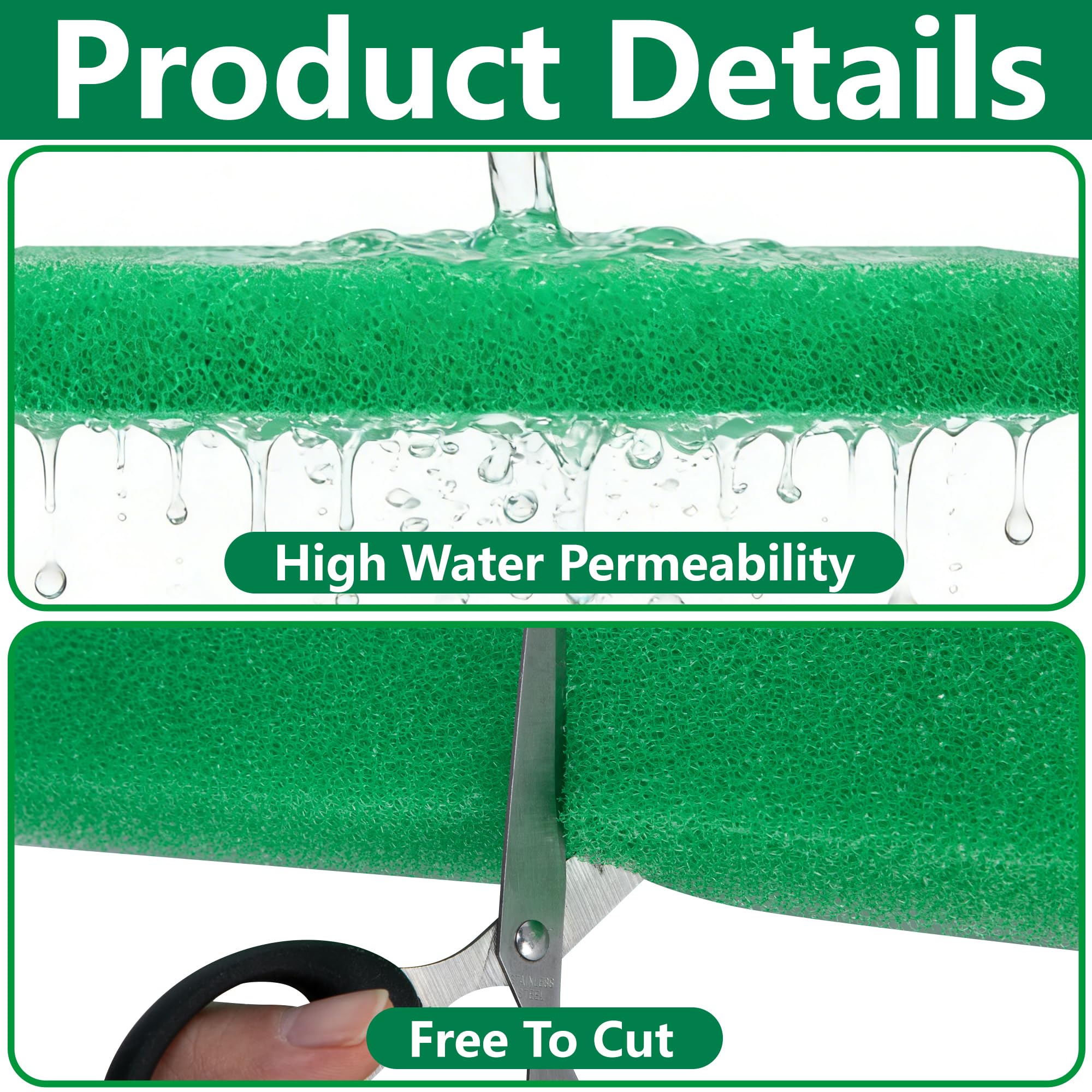 Adnee green planter insert supports root protection and moisture balance.