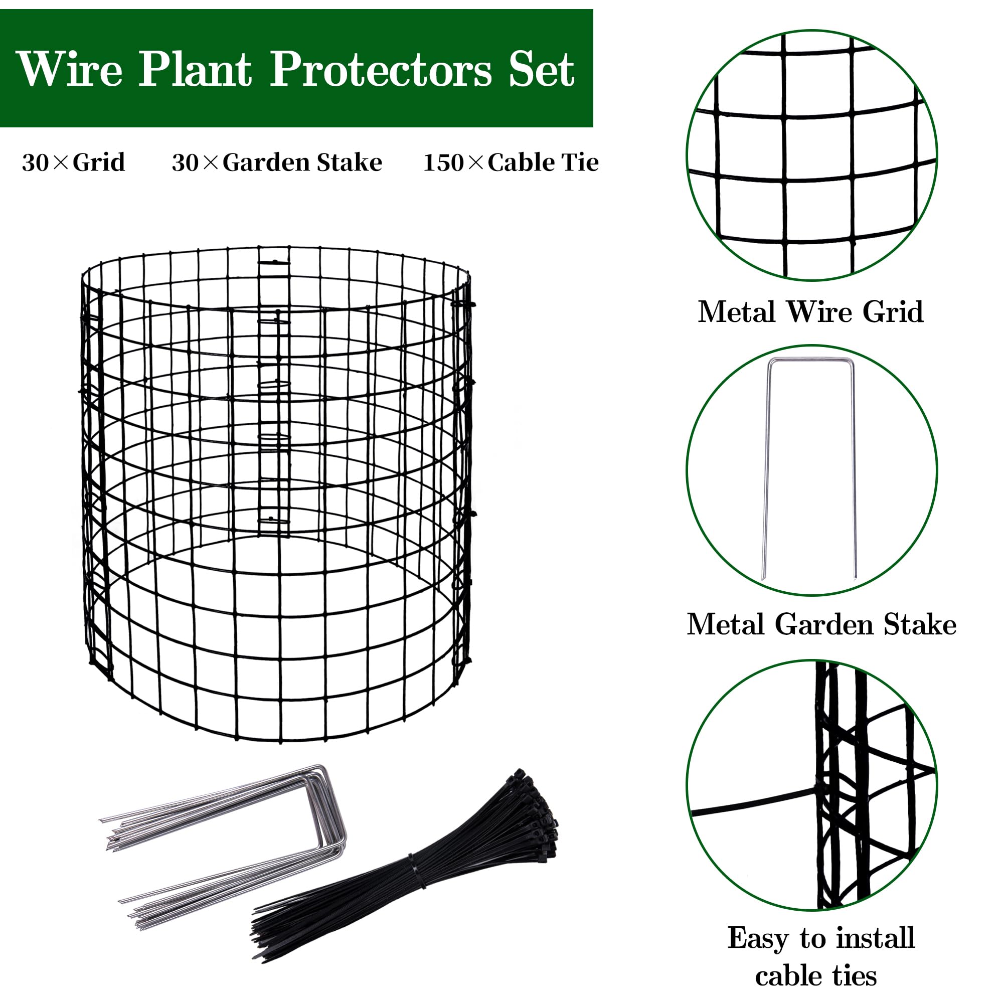 Adnee heavy-duty metal mesh offers strong protection while plenty of sunlight passes through.