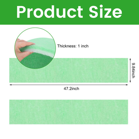 Adnee two-pack filler mats easily cut to fit any pot