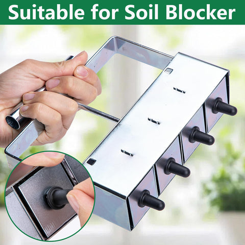 Adnee 0.9-inch dowel seed pins support larger seeds.